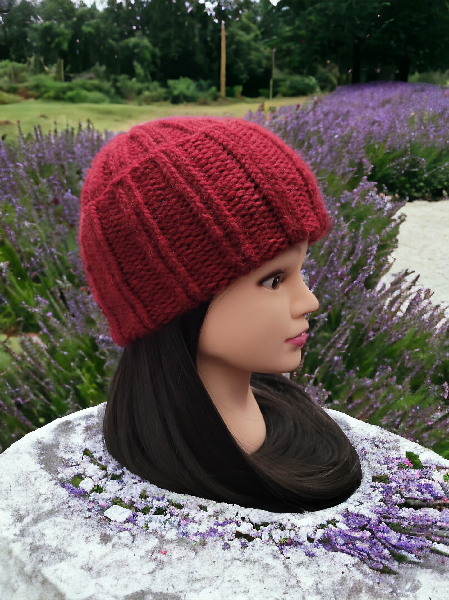 Burgundy Beanie